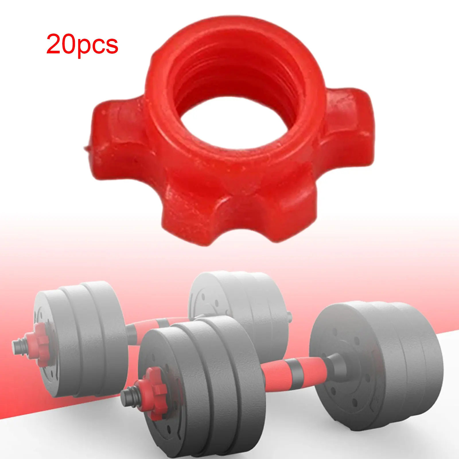 Heavy-Duty Dumbbell Bar Barbell Collars Clamp Weight Lifting Bar for Home Gym Strength Training Gym Dumbbell Gym Dumbbell