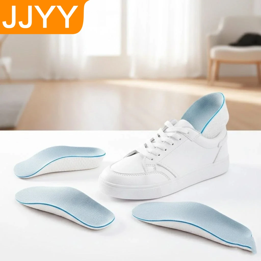 Memory Foam Shoe Insoles Height Increasing Cushion Inserts Unisex Comfortable Health Boost For Everyday Wear