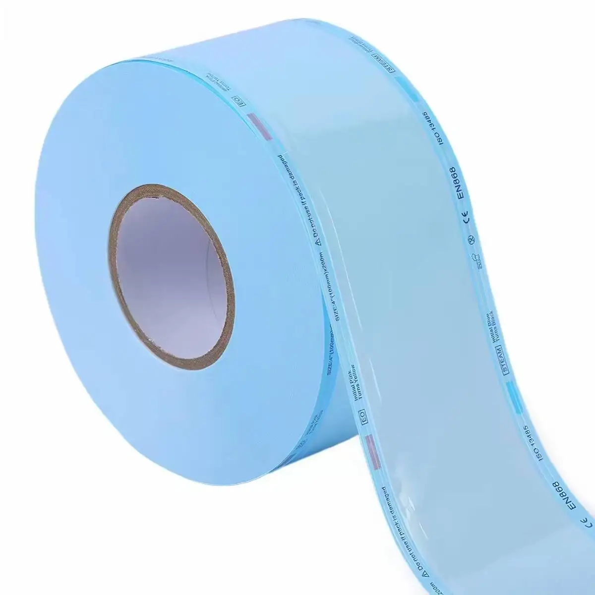 Dental Sterilization Bag Medical-grade For Sealing Machine Disposable Autoclave Packing Bag 50mm /400mm Consumables 200mm/Roll