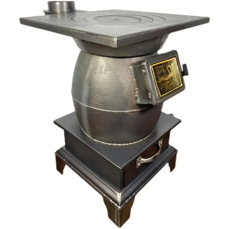 New type of , indoor smokeless heating oven, rural dual-purpose cast iron coal stove