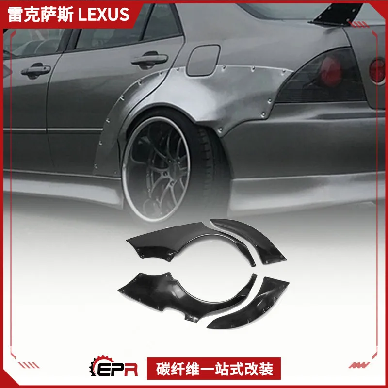 

Подходит для модификации акулы на гриле Lexus Altezza IS200, дополнительное средство для задних бровей с широким корпусом, обратный объем