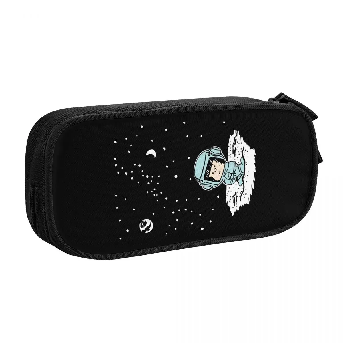 Custom Mafalda In Space Kawaii Pencil Case Girl Boy Large Capacity Quino Comic Cartoon Pencil Box Students Stationery