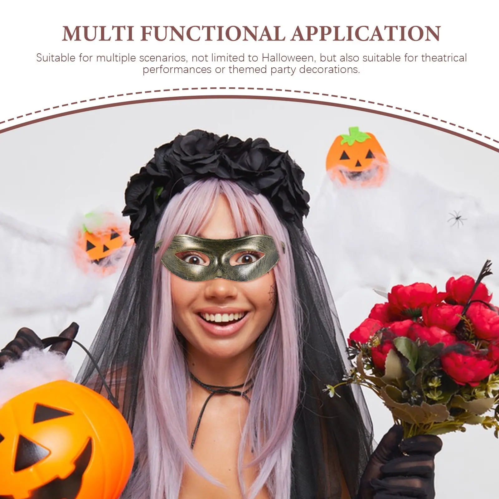 15 Pcs Eye Mask Carnival Masks Women Elegant Masquerade for Cosplay Costume Fancy Dress Half Face