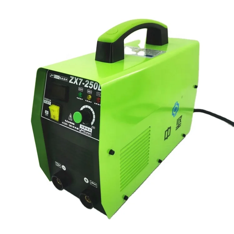 

Double Voltage 220/380V Inverter DC IGBT Welding Machine ARC MMA ZX7-250D Manual Metal Welder cheap welding machine for sale