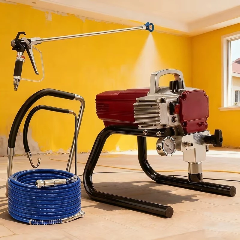 

Super Heavy-Duty Electric Airless Paint Sprayer 450 High-Pressure Easy-to-Operate DIY Machine