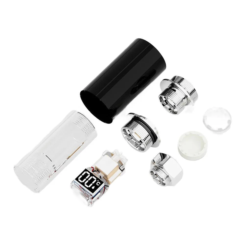 LED Shower Water Thermometer With Real Time Temperature Display 0 To 99 Degrees Celsius For Safe Bathing Water Control For Babie