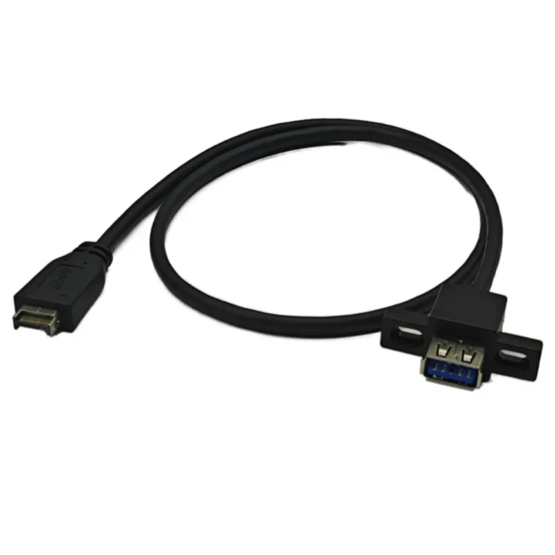 20Pin TypeE to USB 3.2 Gen 2 Interfaces Extension Cable 10Gbps for Enthusiasts