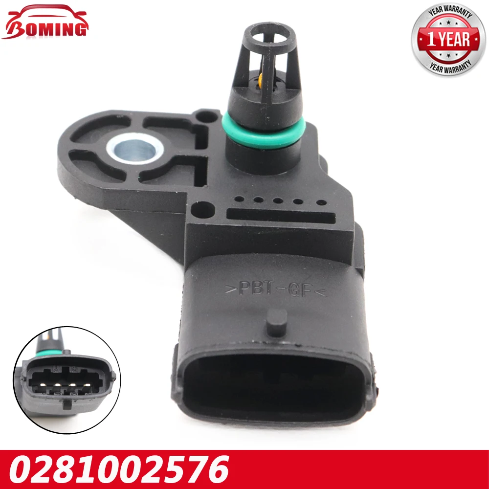 0281002576 Car MAP Sensor Intake Air Turbo Manifold Absolute Boost Pressure Sensor 0281002743 For RENAULT Magnum Midlum Premium