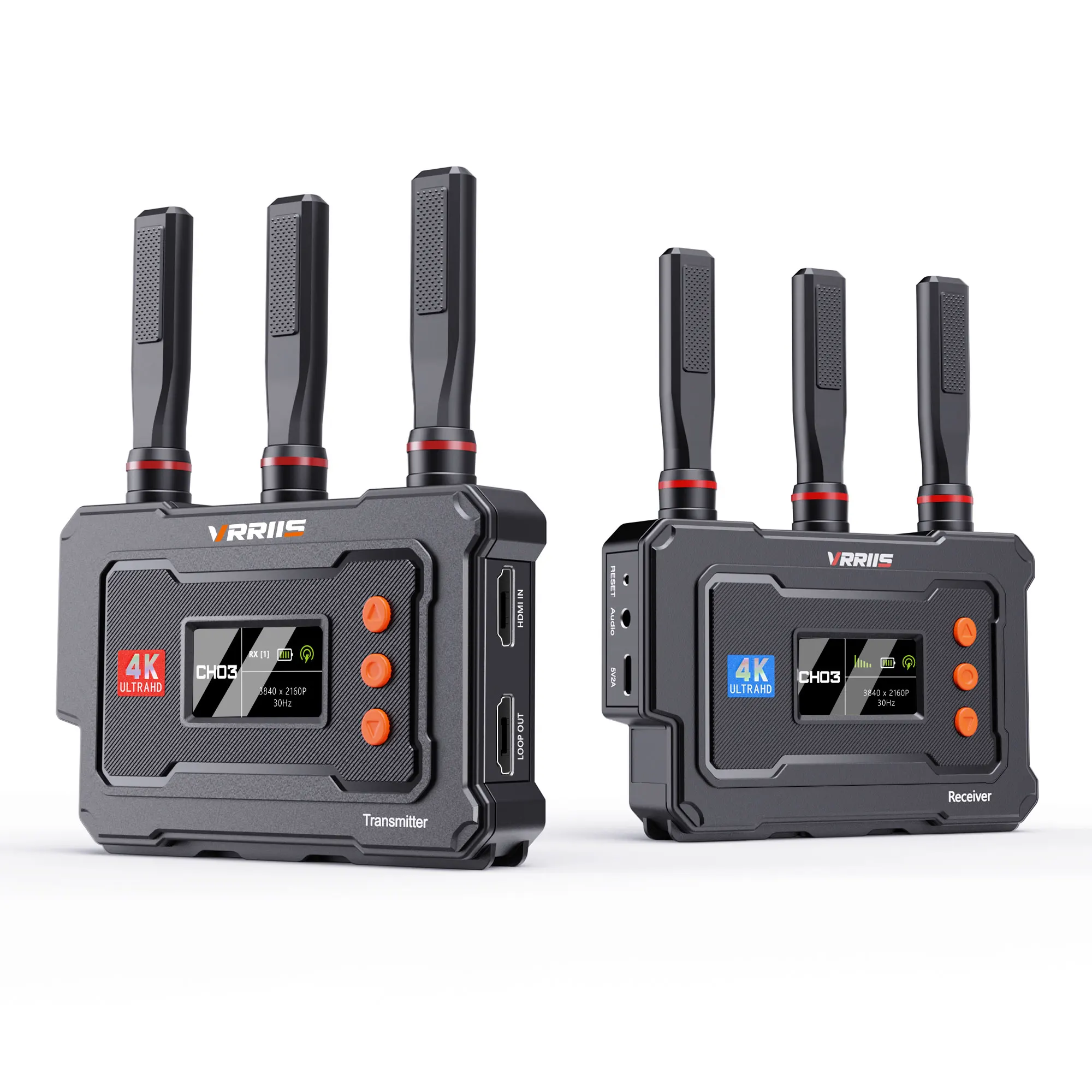 VRRIIS WL096PRO 5G 4K Wireless Audio Video Transmission System