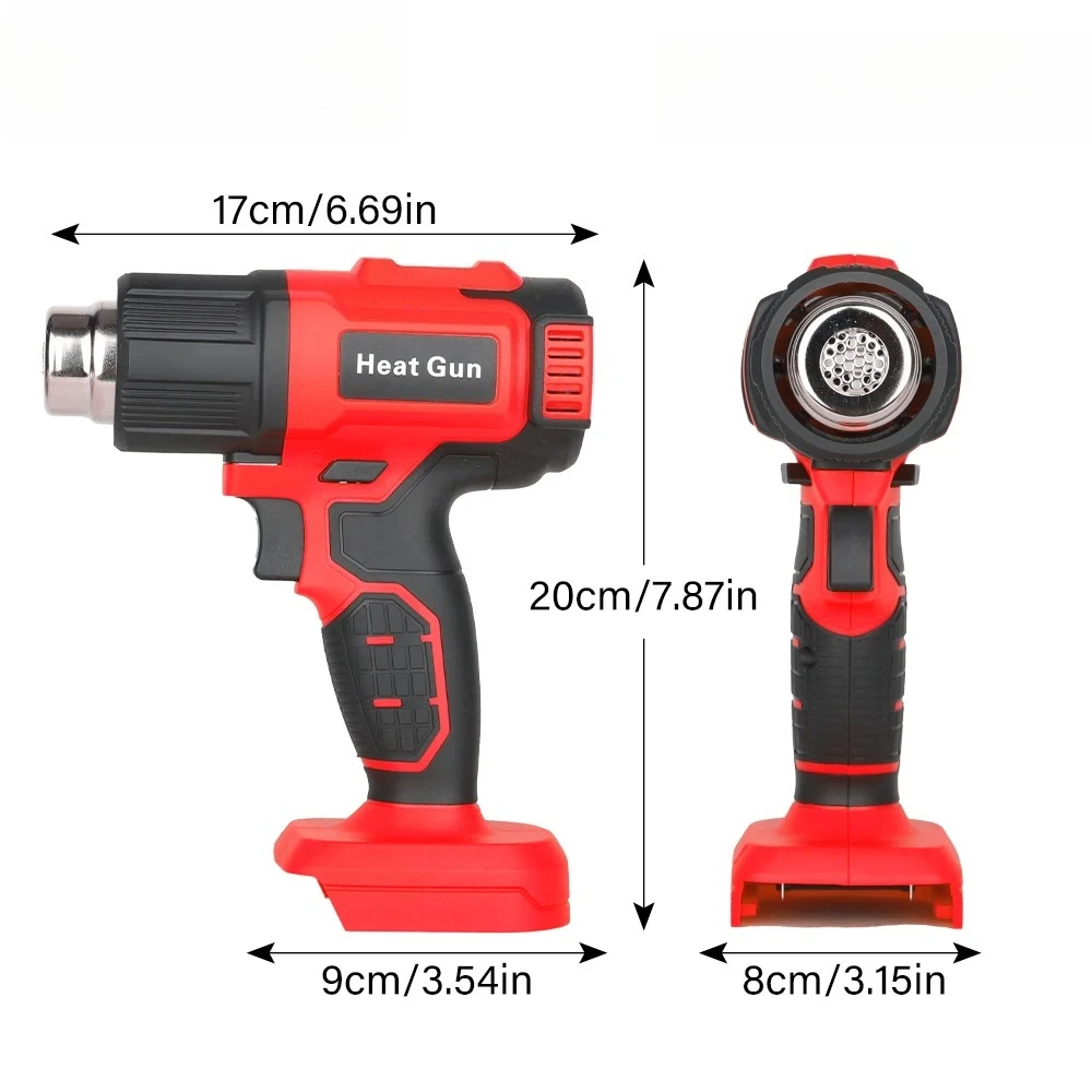 Adjustable Temperature DIY Heat Tool Suitable for Makita 18V Battery Cordless Hot Air Gun Handheld Electric Heat Gun