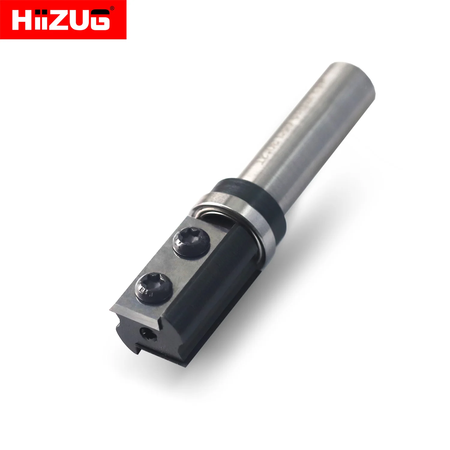 Imagem -04 - Espiral Flush Guarnição Padrão Template Router Bit Rolamentos Individuais Top na Haste no Dia Insert Cutter Substituível Bordas