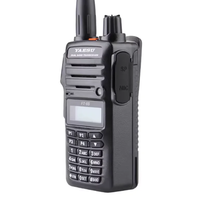 جهاز إرسال واستقبال لاسلكي محمول باليد YAESU-FT-65R ، VHF ، UHF ، جهاز إرسال واستقبال لاسلكي ثنائي النطاق ، FM ، جديد