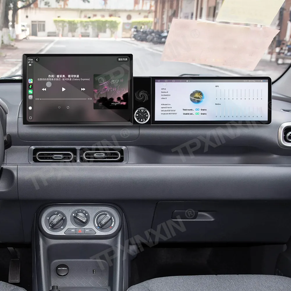 Car Accessories Radio For Wuling Hongguang EV 2025-2026 Android Auto GPS Navigation Multimedia Stereo Receiver Head Unit Offline