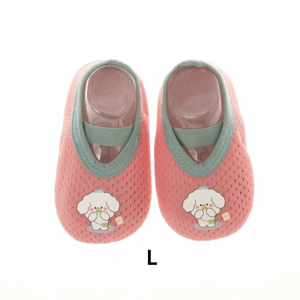 Thin Anti-slip Floor Shoes Breathable Summer Mesh Shoes Soft Sole Barefoot Shoes Casual Toddler