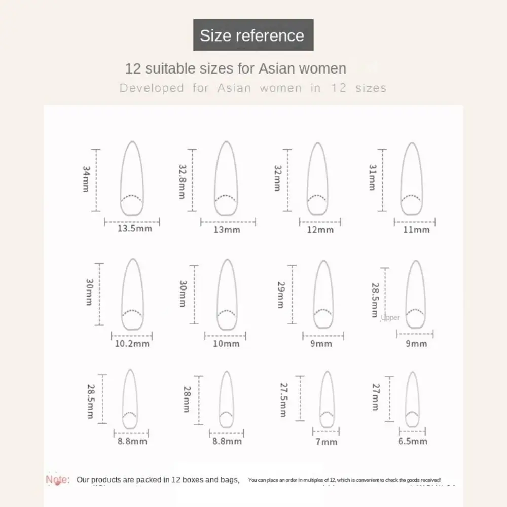 جديد طويل خنجر الأظافر كاذبة الفرنسية أورورا مسمار نصائح أبيض أسود الحب القلب انفصال الصحافة على الأظافر النساء الفتيات #6