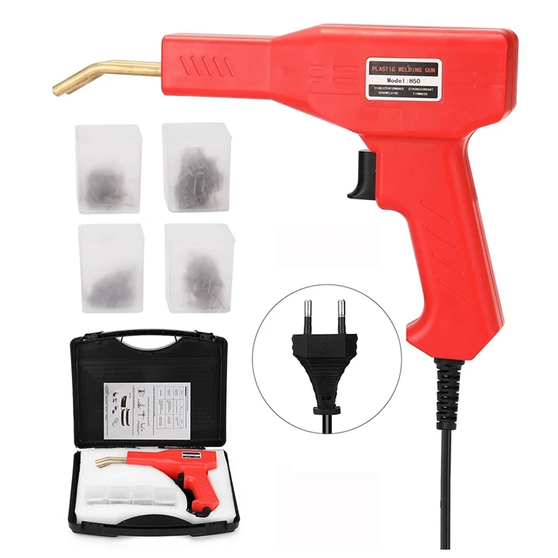 Plastic Welding Machine Garage Plastic Welding Machine Welding Nail Fuser Hot Nail Machine(EU Plug)