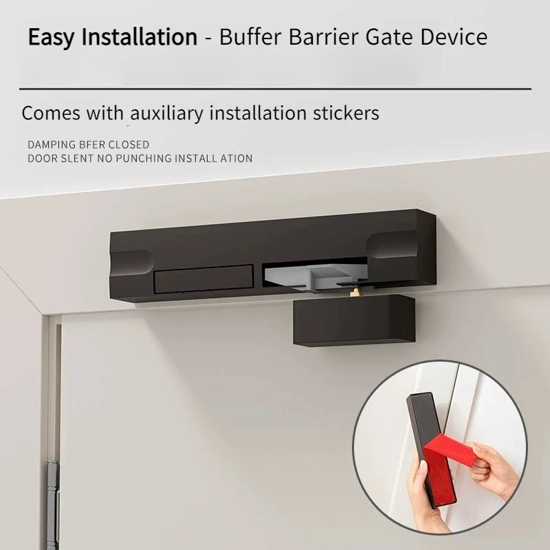 Door Closer Stopper Automatic Closer Lockpestillo Puerta Porta Retratil Closingtope De Ferme Porte Automatique Home Improvement