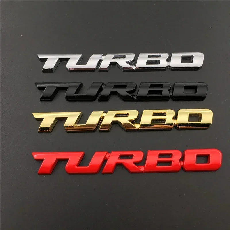 Car Trunk Emblem Sticker for Toyota TURBO Avensis Orolla 4Runner Avalon Aygo Auris Rav4 Camry Auto Decal Exterior Accessories