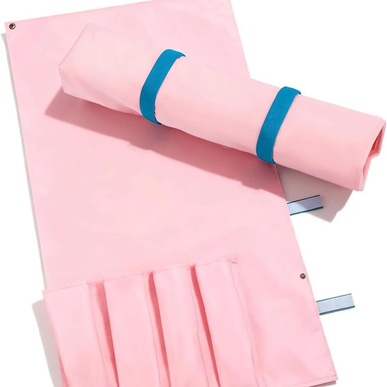 1pc New Popular Mahjong Ruler Storage Bag, Large Pocket Portable Travel Mahjong Tile Organizer Carry Bag