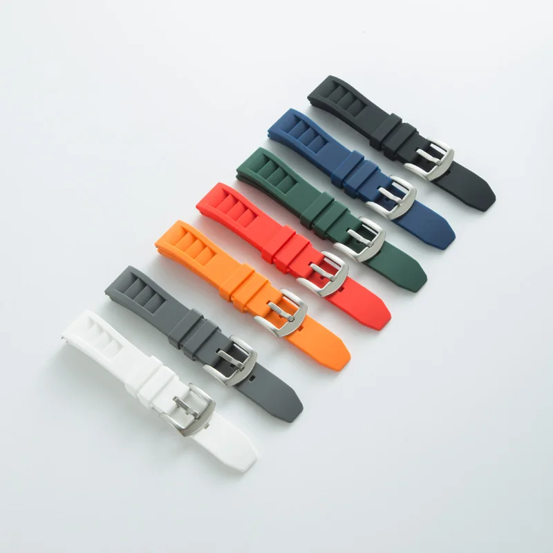 

Силиконовый ремешок для часов 20 мм 22 мм резиновый спортивный быстросъемный ремешок для дайвинга для Seiko для Omega ремешок для часов универсальный браслет