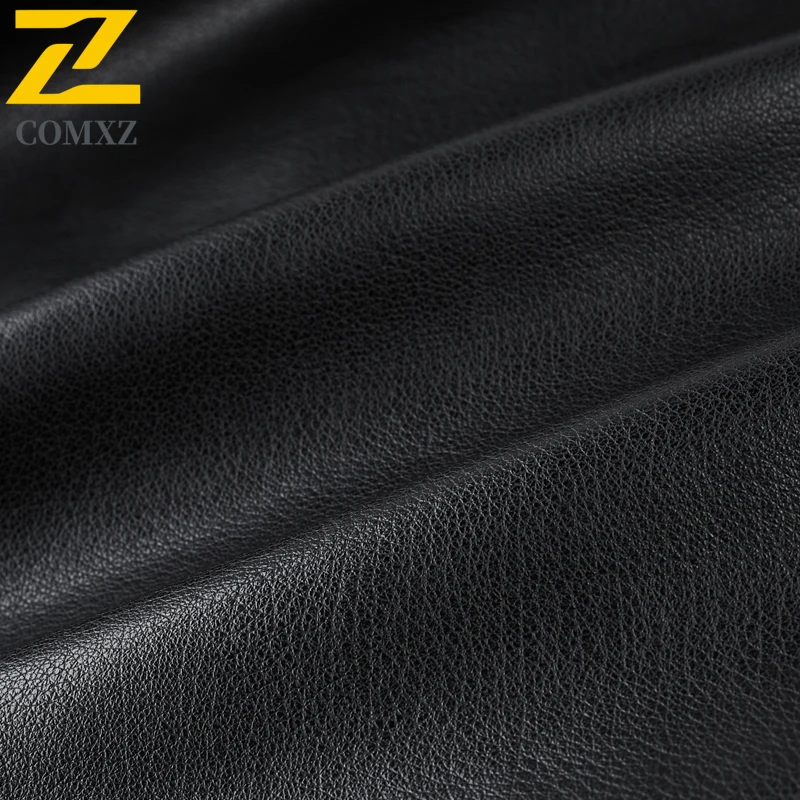 Man PU Leather Jacket 2025 Brand Luxury  Fleece Lined Thickened Warm Outerwear High Fashion Business Casual Winter Leather Coat