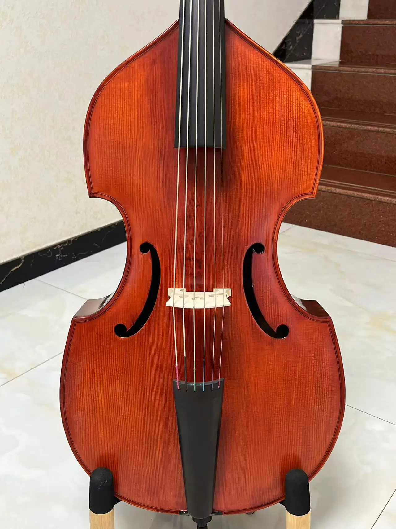 Good 6 string viola Baroque Style SONG maestro da gamba,Bird eye maple whole back