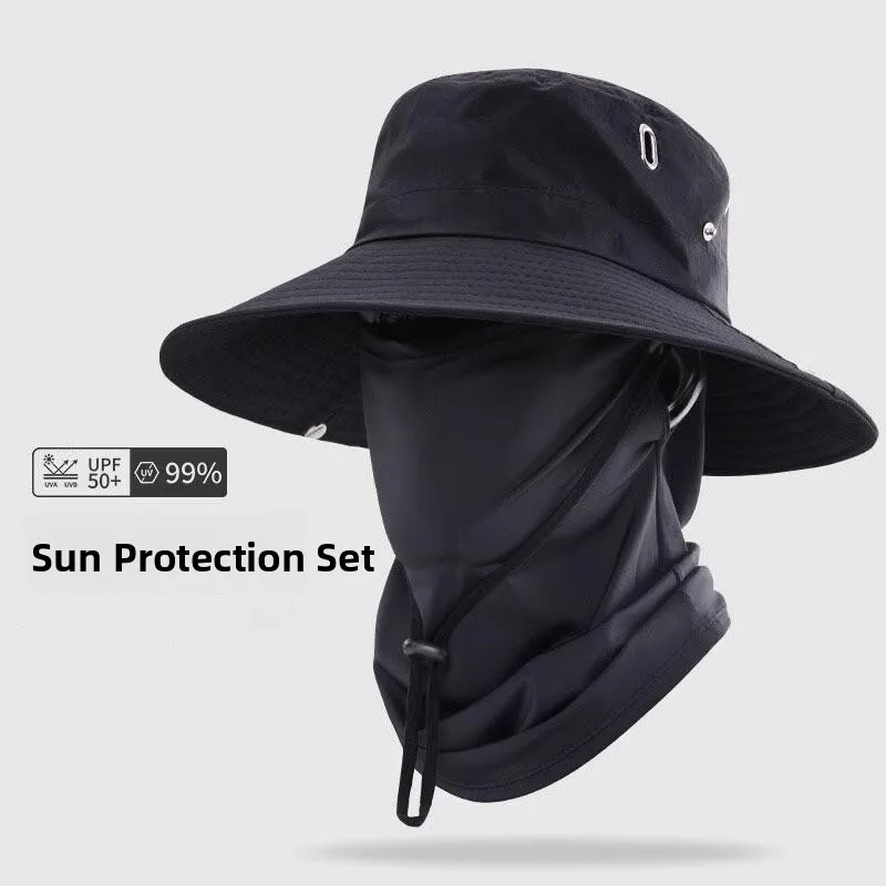 AliExpress – Men’s Fishing Sun Protection Hat 2026 UV Sunshade Face Mask Mountain Climbing Summer Cap Breathable Quick Dry Lightweight