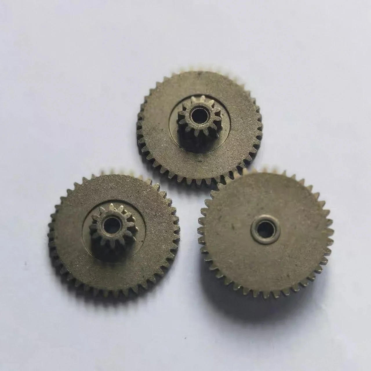 Metal Double-Layer Gear 12/40 Teeth 2.5mm M0.5 for Model Airplane Robot Remote Control Car High-Quality Gear