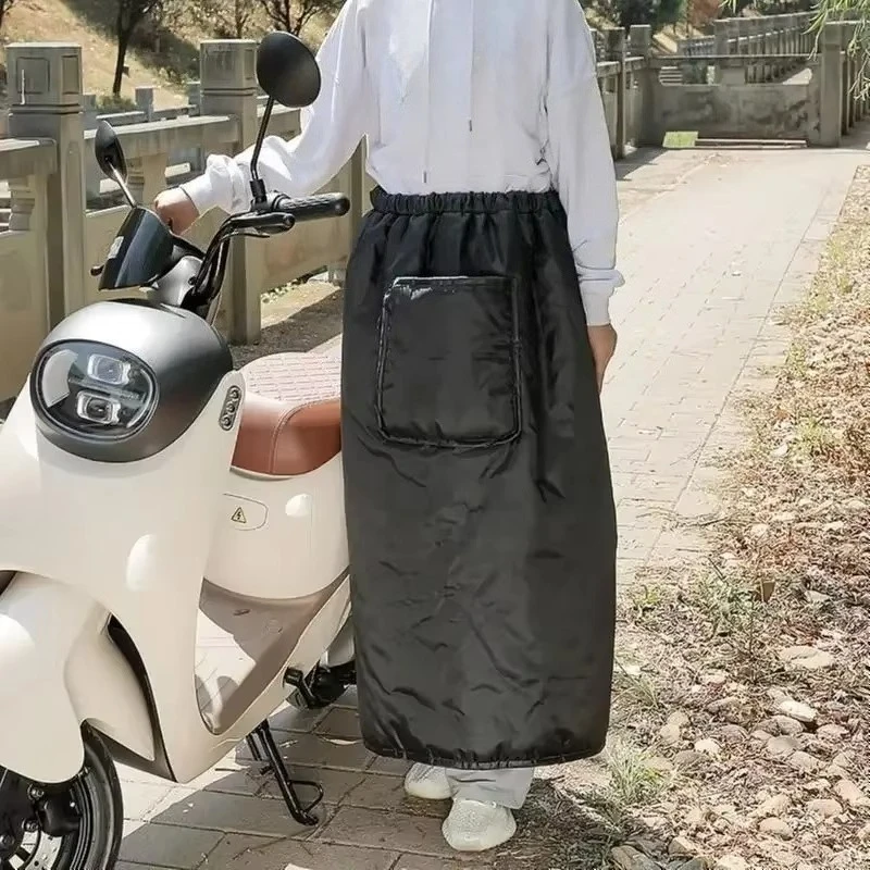 Waist Pad Knee Pad Leg Cover Multifaceted Scooter Skirt Winter Motorcycle Windproof Skirt Thickening Warmth Windproof Waterproof