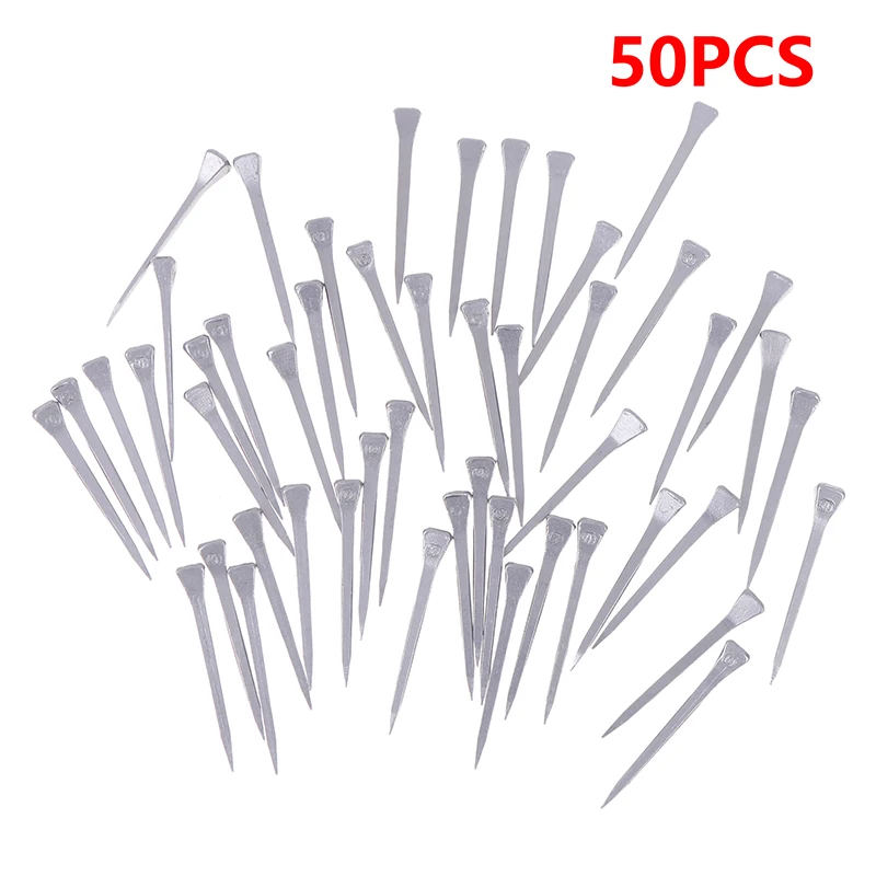 50 PCS Horse Shoe Nails Horse Training Equestrian Harness Repair Hoof Nails Palm Horse Riding Supplies Equestrian Equipments