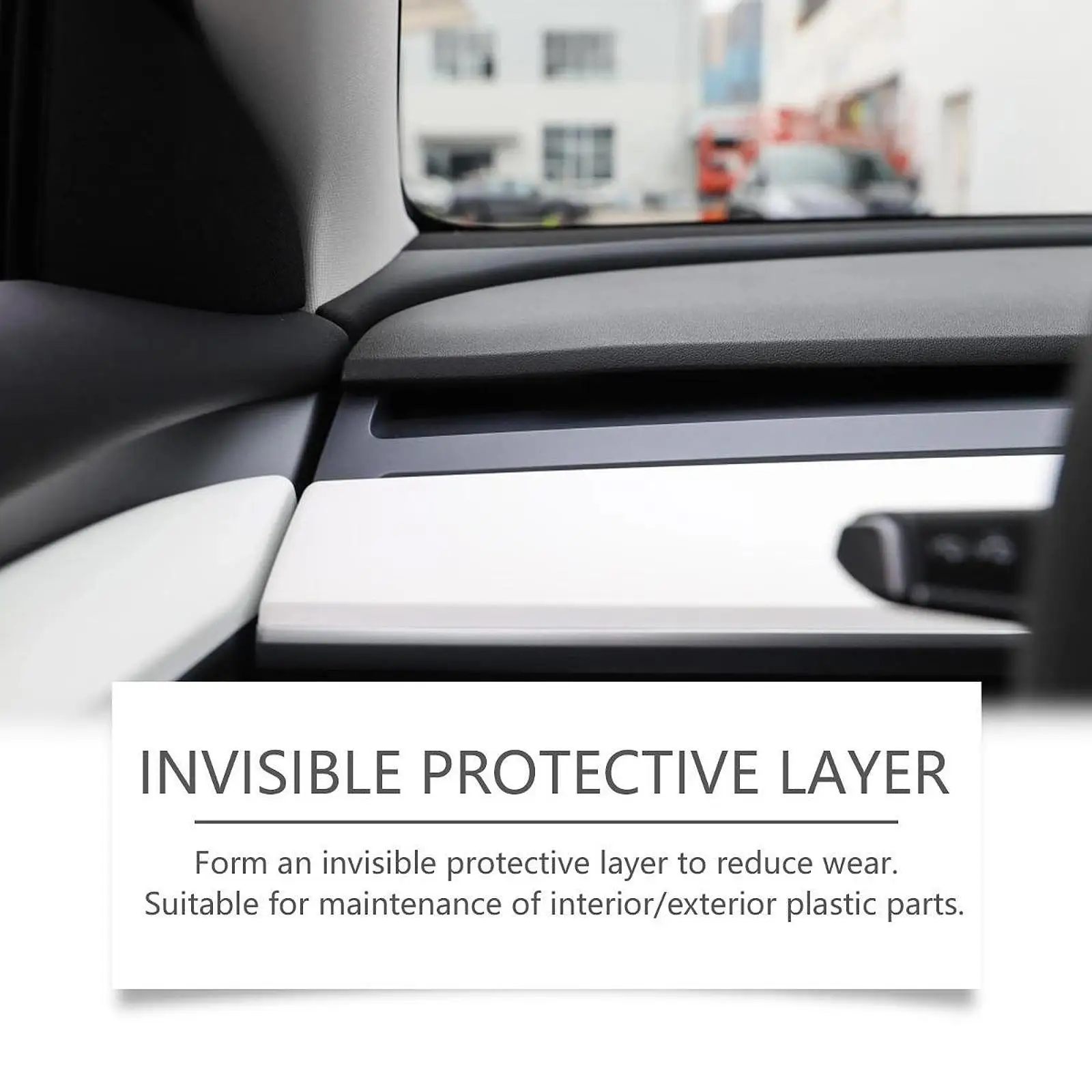 Car Trim Restorer Refurbishment Cleaning Care Revitalizing Cleaner Refreshing Agent for Dashboard Automotive Door Panel
