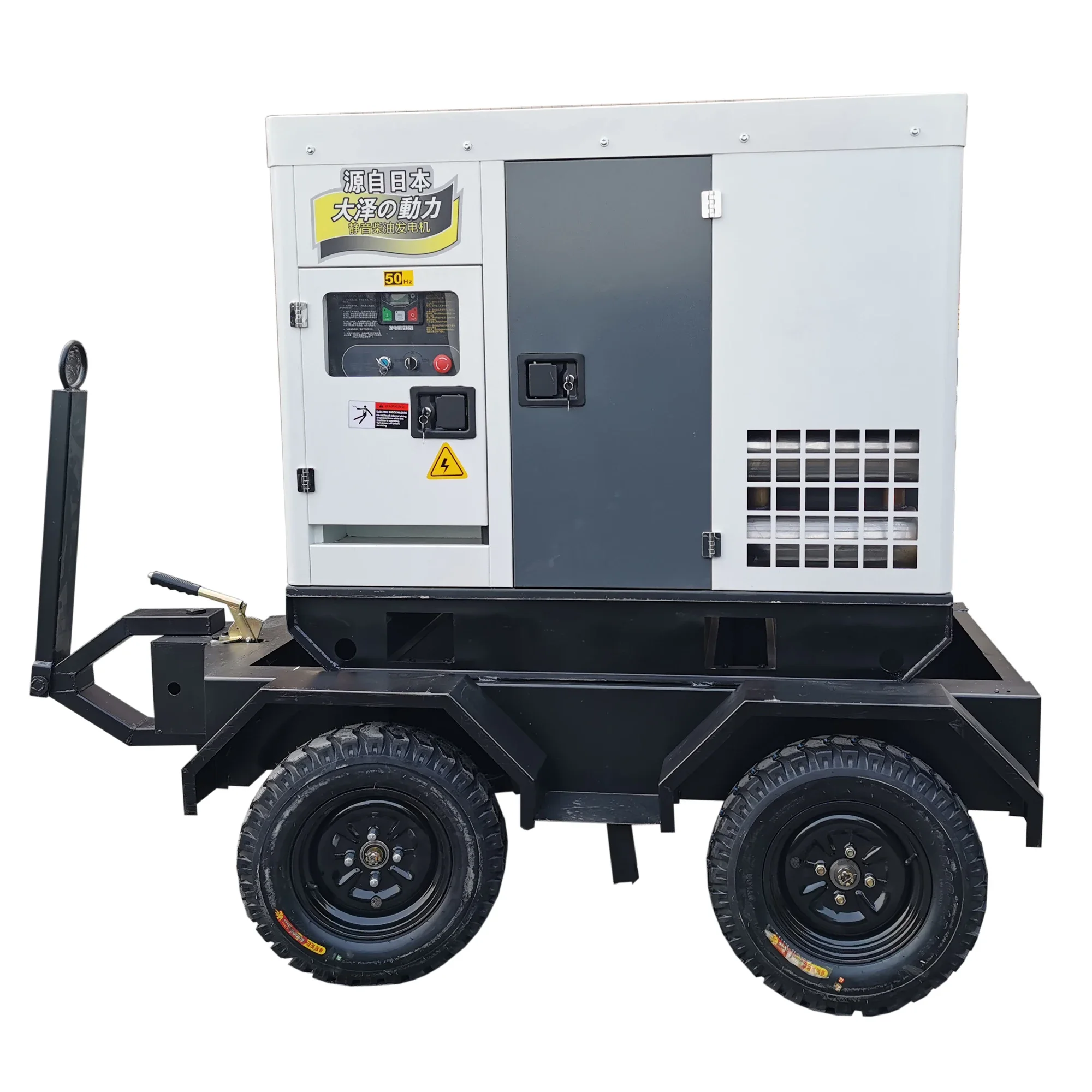 Diesel generator 30kW 50kW truck mounted trailer generator for 110V 220V 400V power