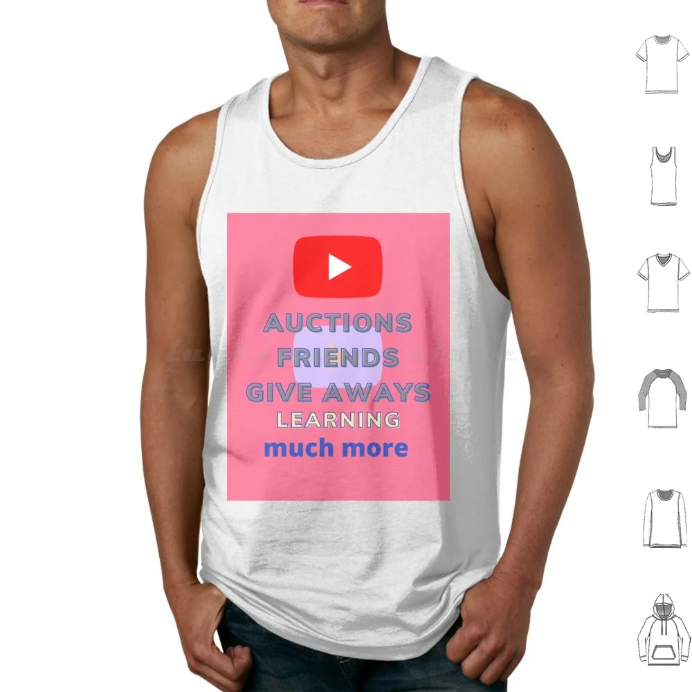 Youtube , Auctions , Friends , Learning And Much More. Tank Tops Vest Sleeveless Highhocreations High Ho Silver Youtube You