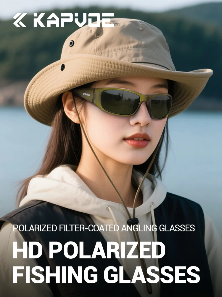AliExpress kapvoe KAPVOE Polarized UV400 Fishing Glasses Outdoor Golf Sport Sunglasses Driving Eyewear MTB Bicycle Cycling Camping Accessories