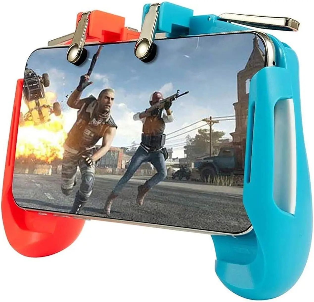 لـ AK16 Game Joystick Mobile Game Controller مشغلات Free Fire Pubg وحدة تحكم الهاتف المحمول المتوافقة مع Android IOS IPhone Xr X