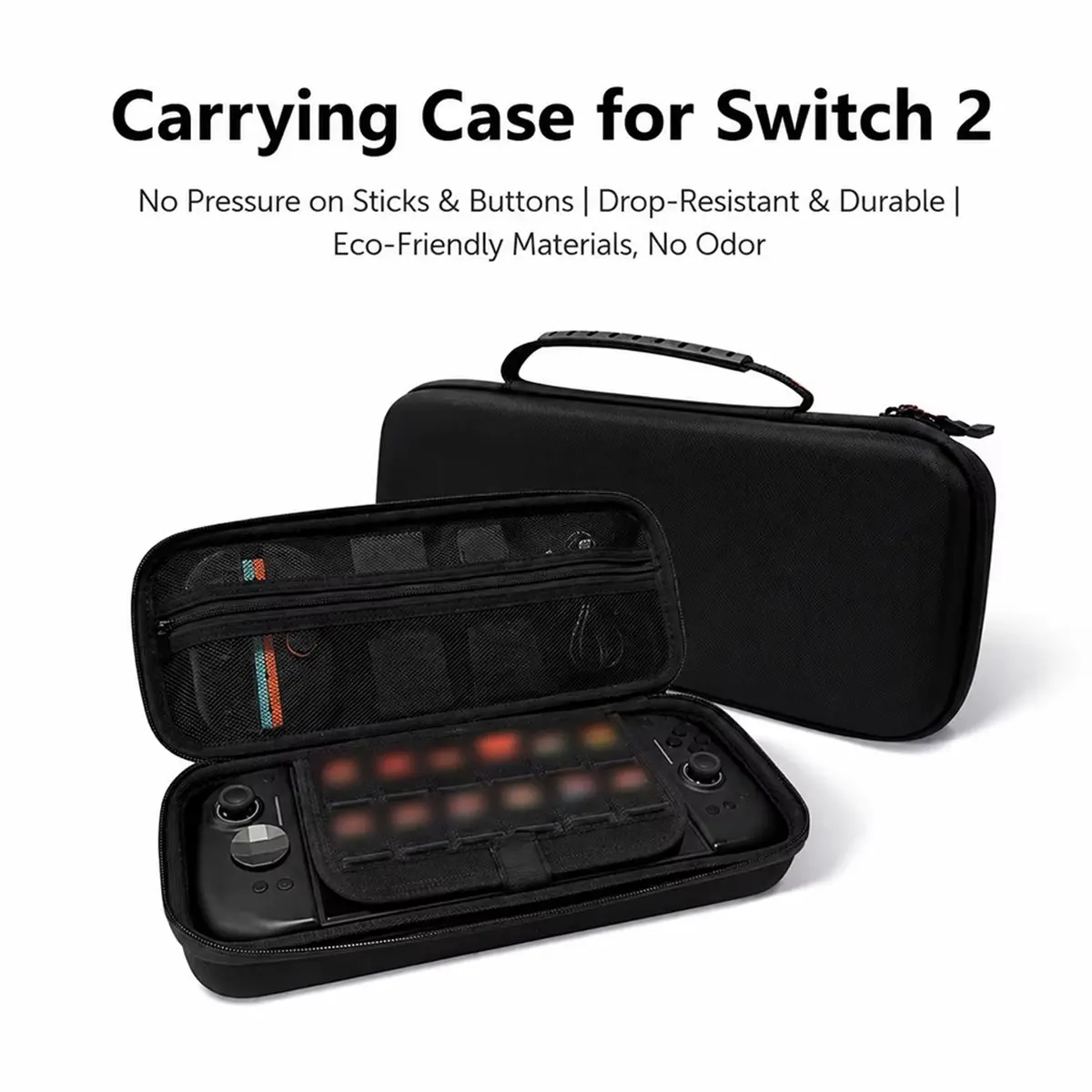 Carrying Case Storage Bag for 3 & Switch 2 Console Shockproof Protective Travel Case