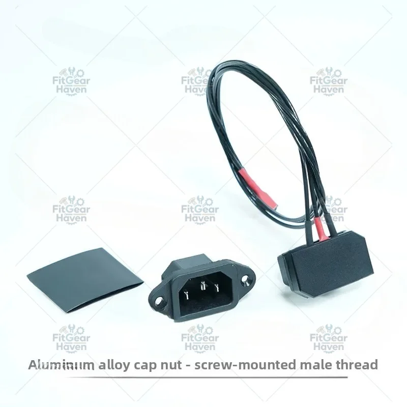 Computer Case Power Extension Cable, Power Supply 90 Degree Elbow Extension Cable, Tin-plated Cable, One Male and One Female