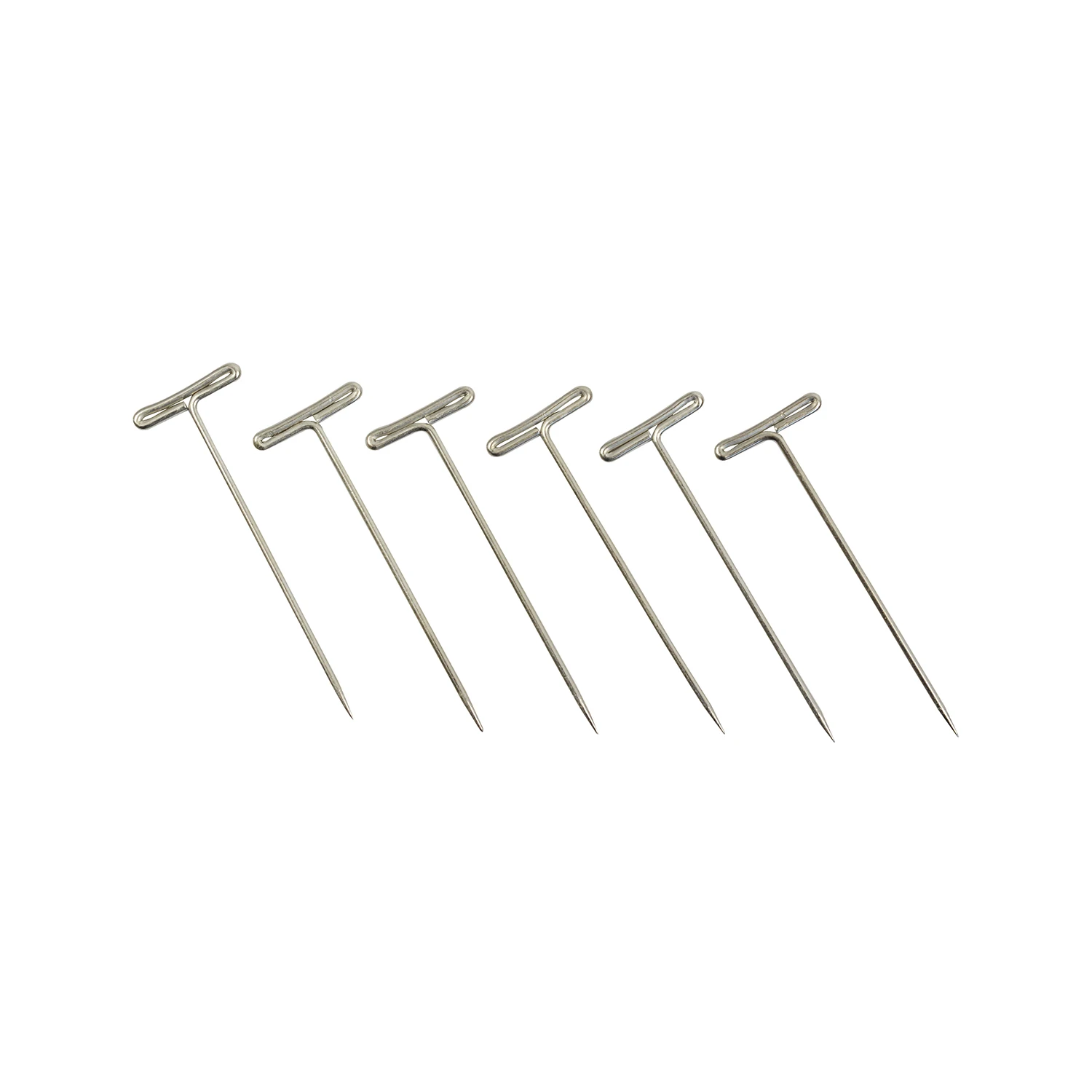 T-pins للشعر المستعار عقد الباروكات ، T-pins ، أدوات التصميم ، رئيس عارضة أزياء ، عرض شعر مستعار ، 25 قطعة ، 38 مللي متر ، 45 مللي متر