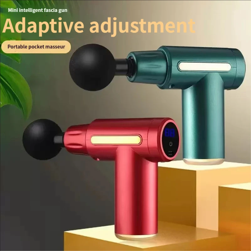 

Portable Fascia Massage Gun Muscle Relaxation Massage Device Neck Fascia Cervical Massager Mini Fascia Gun Wireless