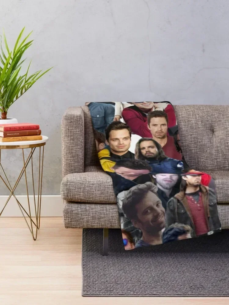 Sebastian Stan college Throw Blanket Designers blankets ands Blankets