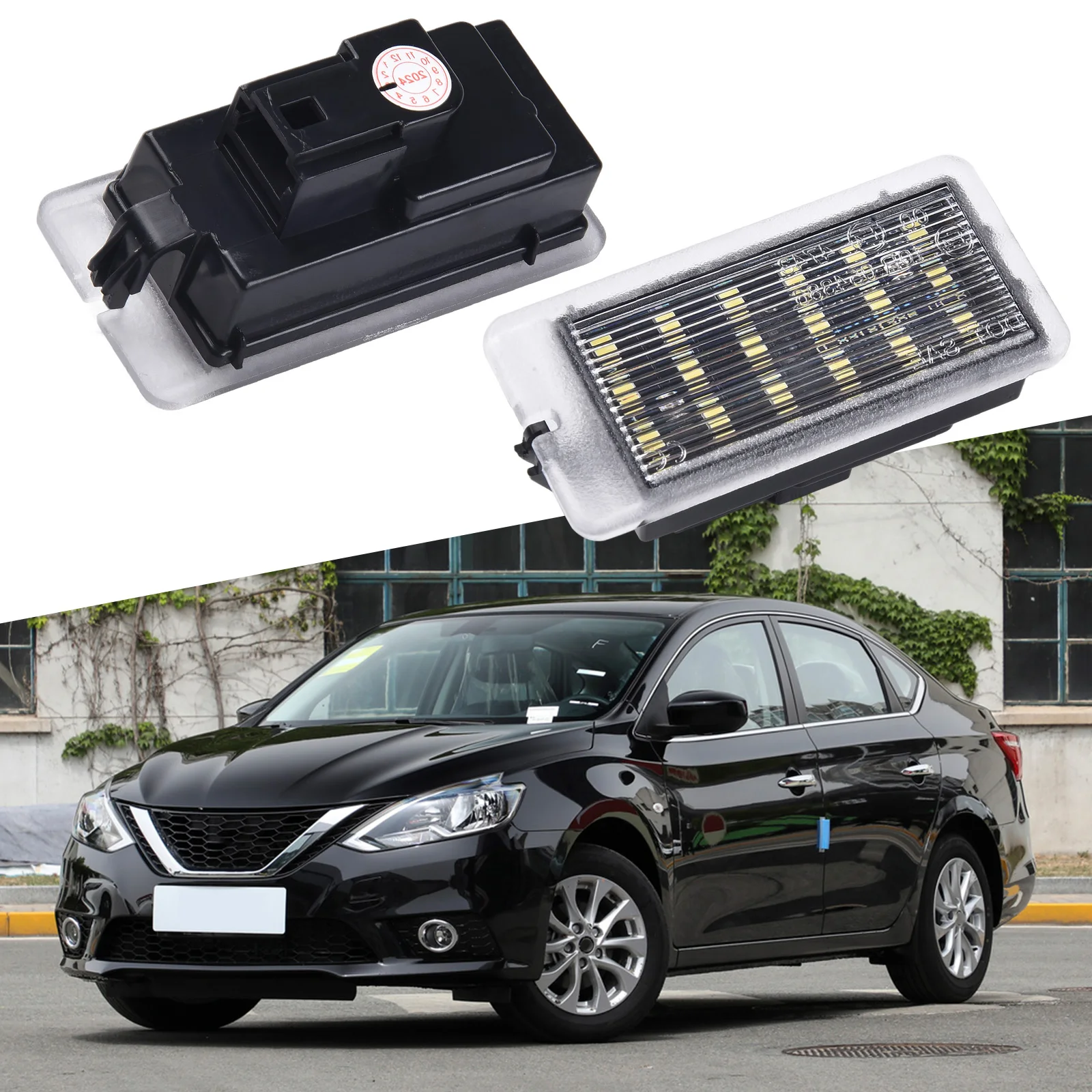 

Высокое качество, практичный новый светильник для багажника, светодиодный светильник для багажника белого цвета 12 В 26490-JD000 8200418356 для Nissan Leaf 2018-2024