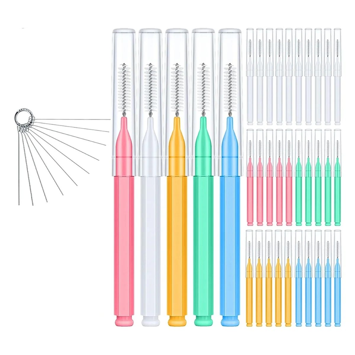 

ABXK Shower Head Cleaner Picks,Multiple Shower Head Cleaning Brush for Small Hole, Nozzle Unclogger Tool for Showerhead,40pcs