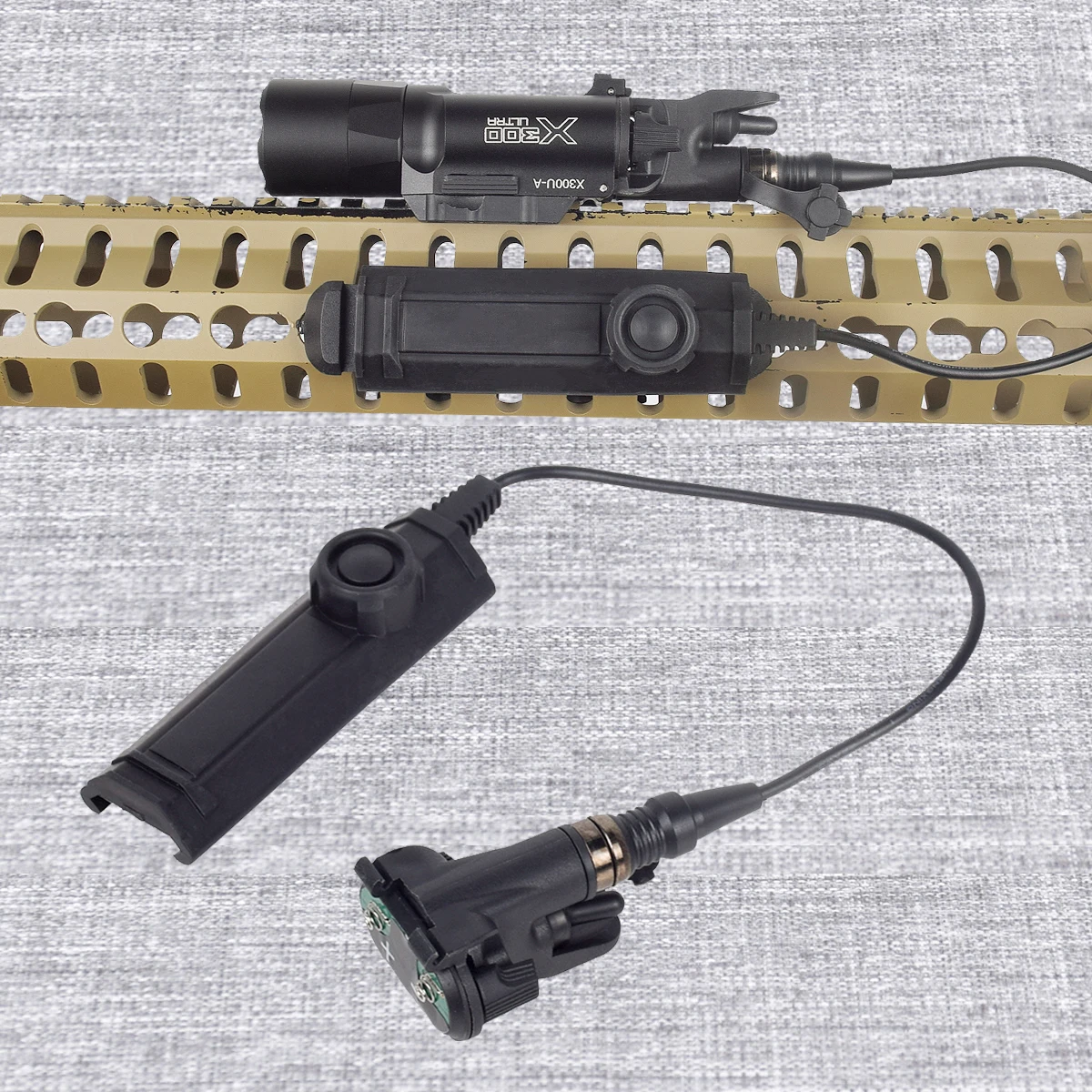 Interruptor remoto táctico SureFire X300 para linterna - imagen 3