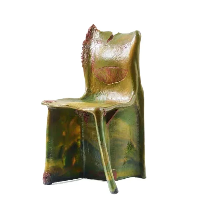Nordic creativity, personalized art designer fiberglass retro single chair, hotel homestay leisure negotiation chair