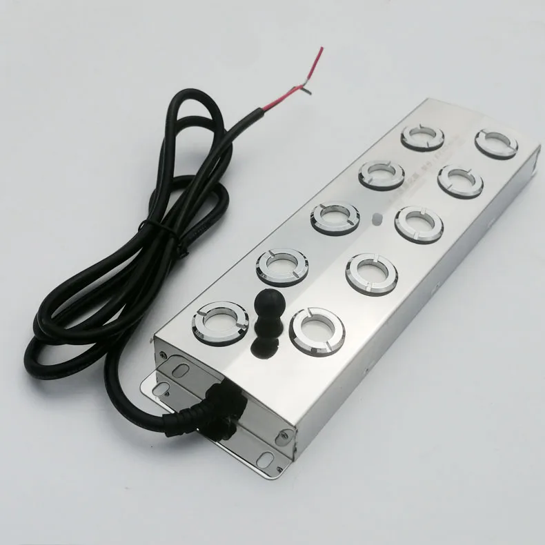 

Ультразвуковые увлажнители тумана DC48V с 4/6/10/12 головками для прудов, аквариумов и водных функций | Промышленный/коммерческий/домашний/тепличный дом