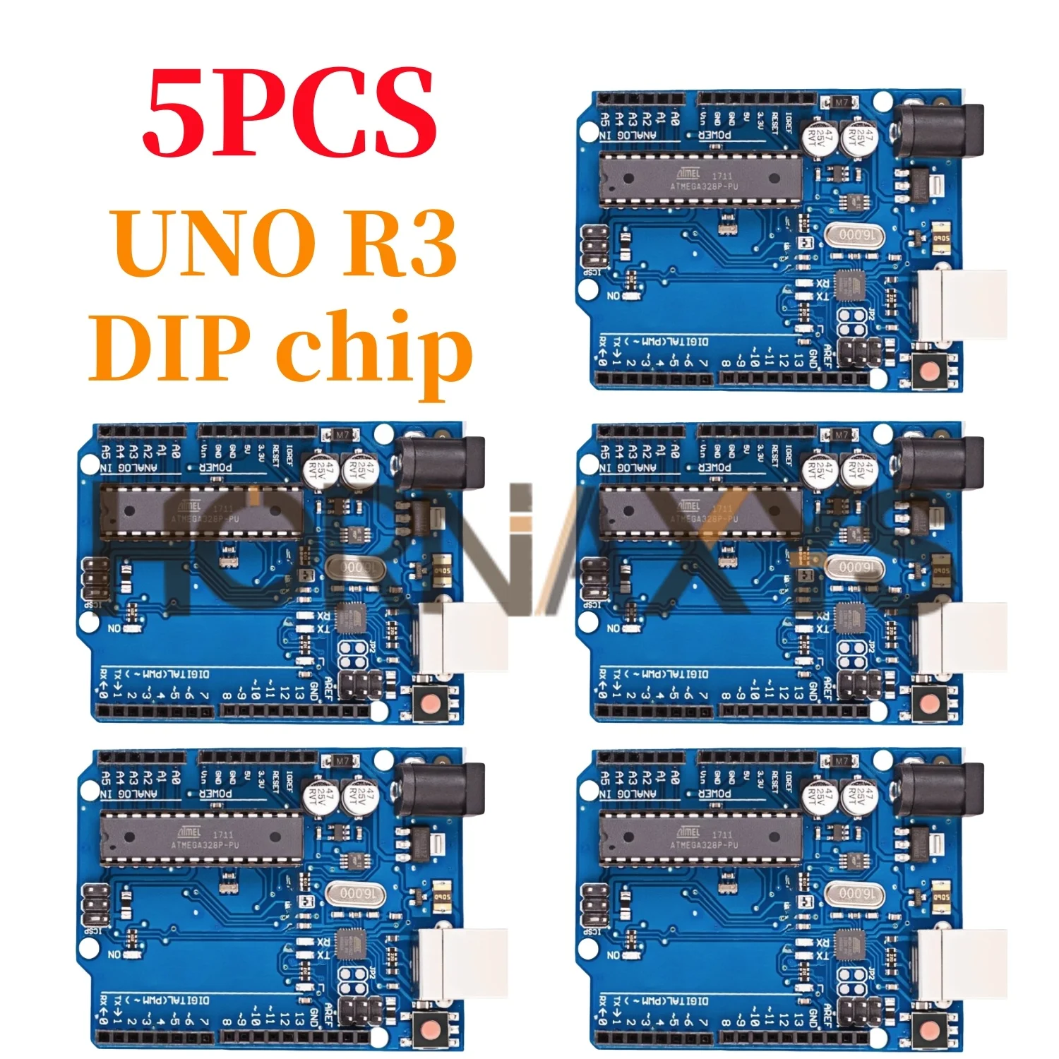 1-5 zestawów/UNO R3 oficjalne pudełko ATMEGA16U2/UNO + WiFi R3 MEGA328P Chip CH340G dla Arduino UNO R3 płytka rozwojowa WeMos ESP8266 — zdjęcie produktu 6