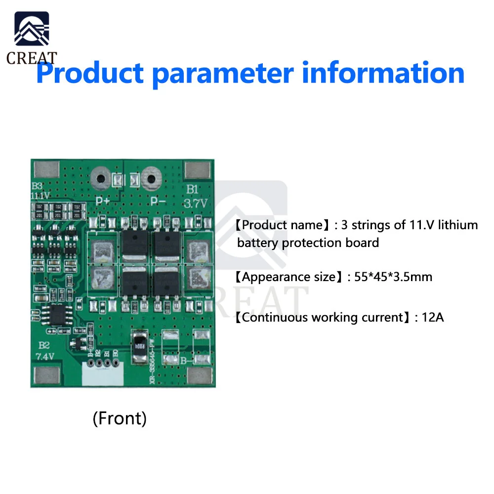 4S BMS 3S 5A 8A 11.1V 14.8V 18650 litowo-jonowy akumulator litowy płyta ochronna do ładowania ładowanie/elektronarzędzia