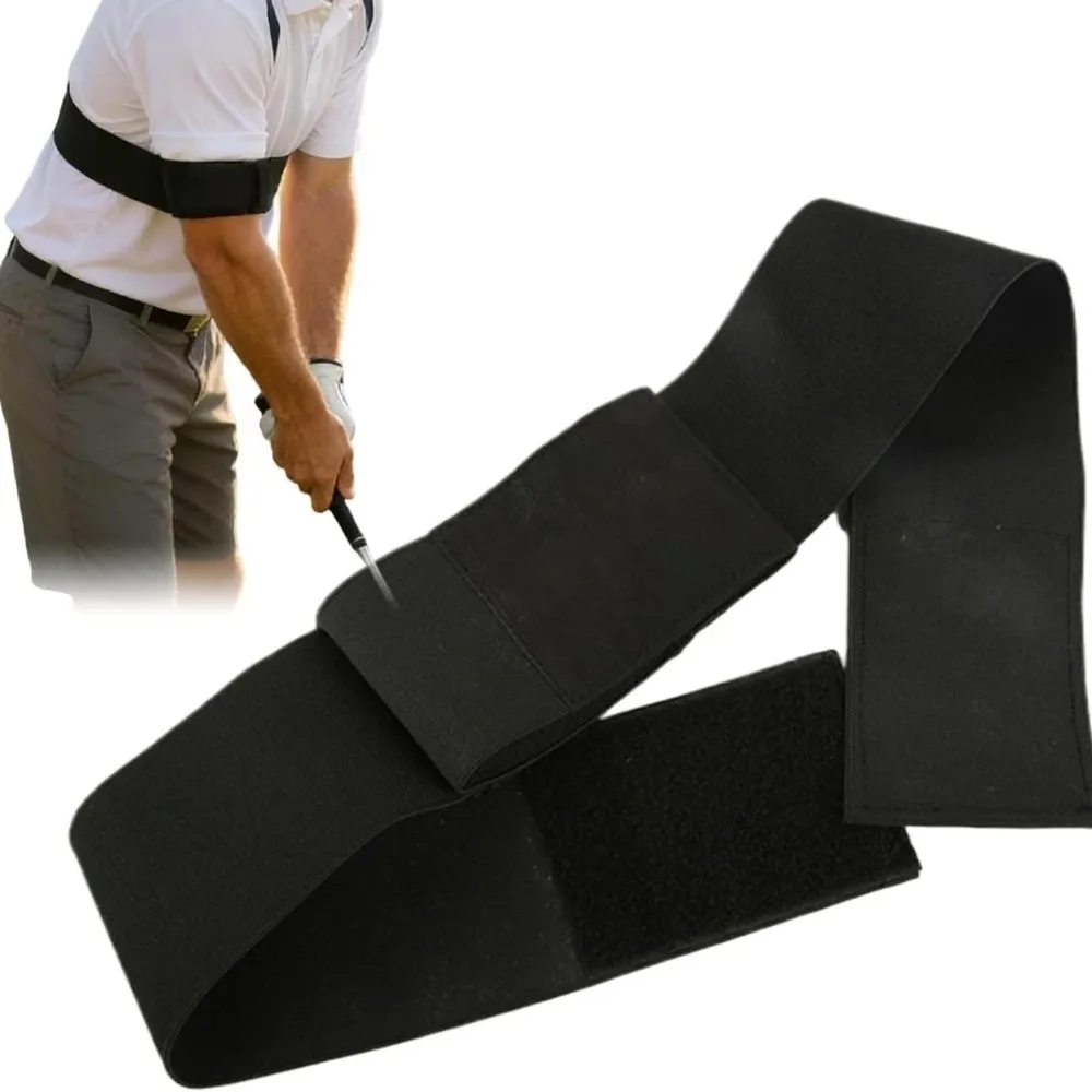 Swing Improvement Golf Training Aid Strong Restraining Power Swing Stability Arm Connection Aid Firm Support Elastic