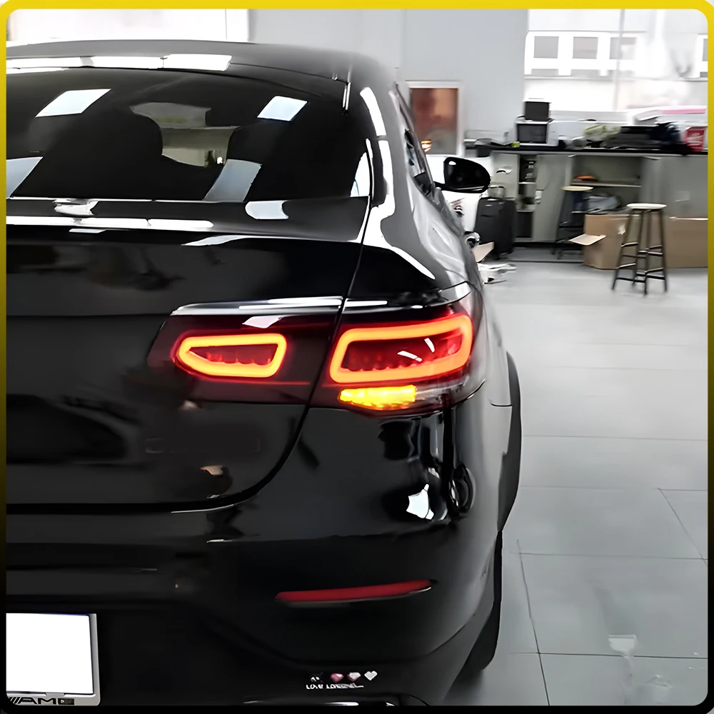 For Benz GL Class W292 2016-2019 Auto Back Lamps Assembly Old To New Upgrade LED Taillights Car Plug and Play Accessories