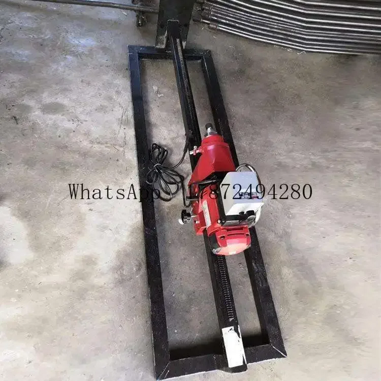 Underground Soil Horizontal Drilling Small Water Drill Pipe Jacking Machine Cross Road Perforating